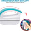 Petluno Magnetic Aquarium Glass Cleaner Fish Tank Glass Algae Scrapers, Floating Scrubber Cleaning Brush, Scratch-Free, Anti-Slip with Handle (M)  M: suggests fish tank (50-60cm)