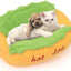 Hotdog Design Dog Bed - Soft, Removable & Washable Pet Mat for Small Dogs