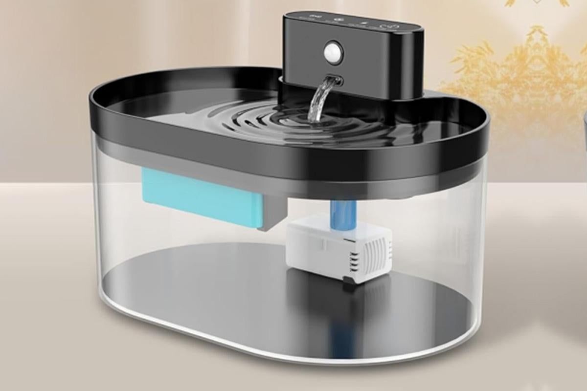 Automatic Electric Pet Water Fountain Dog Cat Drinking Dispenser with Filter