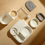 2 in 1 Automatic Cat Feeder and Waterer Ceramic Pet Bowl for Cats and Small Dogs
