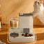 2 in 1 Automatic Cat Feeder and Waterer Ceramic Pet Bowl for Cats and Small Dogs