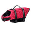 Floatation Vest for Dogs Swimming and Boating with Buoyancy Support Red - L