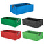 8pcs Felt Rectangular Planting Bags Vegetable Grow Bags Non-Woven Flower Pots - Blue 8pcs-60x30x20