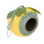 Bird Nest Parrot Nest Coconut Shell Braided Twine Colourful Cage Hanging Bed - White-Brown-Screw Model