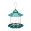 Garden Hanging Wild Bird Feeder Birds Gazebo Shape Container Waterproof Outdoor - Green