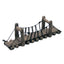 Resin Bridge Aquarium Decoration Fish Tank Accessories Shrimp Tortoise Climbing - Suspension Bridge-L