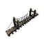Resin Bridge Aquarium Decoration Fish Tank Accessories Shrimp Tortoise Climbing - Suspension Bridge-L