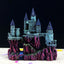 Aquarium Castle Ornament Fish Tank Decoration Medieval Style Resin Decor Home - B