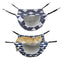 Cat Hammock Hanging Bed Cage Nest Soft Pet House Basket Cat Sleeping Supplies - Sea Blue Checkered