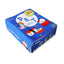 Rectangular Cookie Box Pet Bed for Cats Dogs Cat Bed Kitten Puppy Soft Pet House - Blue L