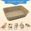 5pcs Disposable Cat Litter Pan Open Design Easy Clean Litter Box Pet Cleaning