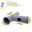 Cat Tunnel Pet Toys Play Hide Tube With Ball For Large Cat Dogs Rabbit - S- 67x30CM