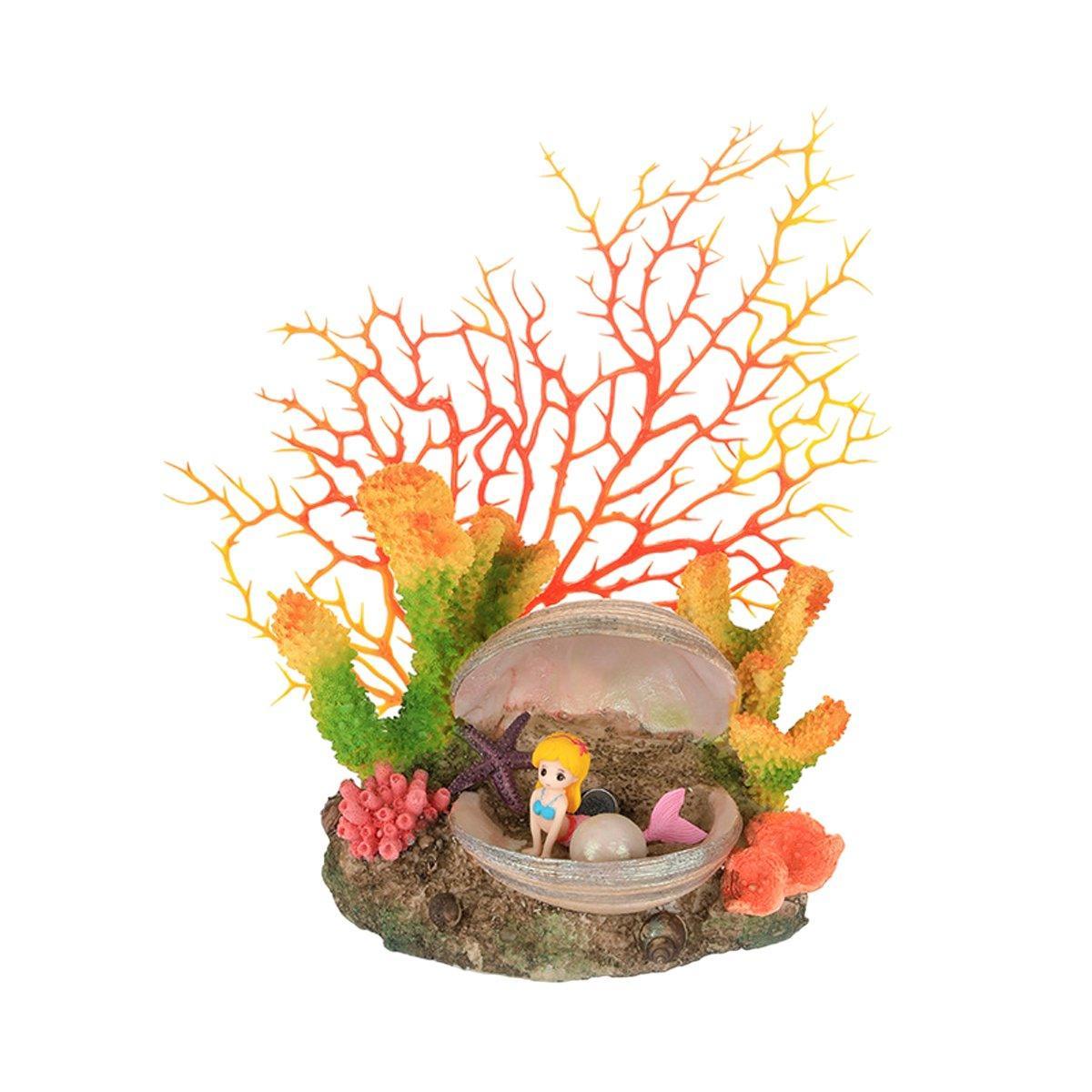 Aquarium Resin Coral Decorations for Fish Tank Marine Simulation Micro Landscape - GH1641
