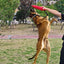 Cloth Bite Stick Teether Dog Training Bite Stick Durable Chew Toy for Pets