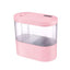 Mini Self-Circulating Desktop Fish Tank Eco-Friendly Creative Aquarium for Home - Black