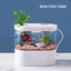 Mini Self-Circulating Desktop Fish Tank Eco-Friendly Creative Aquarium for Home - Pink