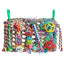 Parrot Gnawing Toys Woven Grass Nets Colourful Chewing Bird Cage Play