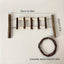 Wooden Parrot Stand Climbing Ladder Swing Toy for Birds Cage Play Accessories - Nut Washer Fixed Type