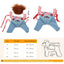 Halloween Dog Costume Pet Accessories Funny Dress Up for Small Medium Dogs - Little Devil Riding-XL