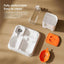 Pet Water Dispenser Automatic Feeder Bowl Cat Dog Drinking Fountain Food Feeding - Green