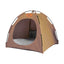 Folding Camping Pet Tent for Cats Puppy Bed Indoor Cat Nest Dog Cave Style House - Beige