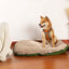 Portable Folding Pet Kennel Zippered Outdoor Dog Bed Travel Mat Waterproof - Yellow