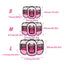 Pet Fence Indoor Cat Dog Tent Octagonal Fence Portable Foldable Cage Kennel - L-Coffee