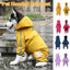 Waterproof Four Corner Pet Raincoats In Large Medium And Small Sizes Are Suitable For Dogs - Pink - XXL