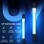 Fish Tank Germicidal Lamp UV Ultraviolet Water Disinfection Light for Aquarium - Single Tube-5W