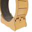 Cat Running Wheel w/ Carpet Runway Cat Exercise Wheel for Fitness Cat Treadmill