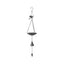 Hanging Birdfeeder w Dragonfly & Petal Bell 86cm
