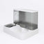 Grey Pet Feeder 3L Automatic Cat Feeder and Water Dispenser - Hassle-Free Hydration and Feeding
