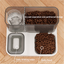 Grey Pet Feeder 3L Automatic Cat Feeder and Water Dispenser - Hassle-Free Hydration and Feeding
