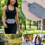 Pink Silicone Pet Treat Pouch for Dog Training - Portable Waist Bag with Waste Bag Holder
