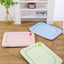 Pink Breathable Cooling Pet Mat - Ice Bean Summer Bed for Small Dogs (L : 50x65cm)