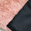 Pink Plush Pet Mat for Dogs and Cats - 50x70cm, Anti-Slip, Warm and Cozy for Autumn and Winter