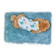 Pink Plush Pet Mat for Dogs and Cats - 70x100cm, Anti-Slip, Warm and Cozy for Autumn and Winter