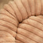 Grey Outer diameter 40cm Plush High-Weight Pet Bed - Cozy Velvet Cat & Dog Nest with Soft Cushion