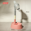 Pink Adjustable Height Pet Water Dispenser - Free Standing or Hanging - No More Bending!