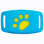 Blue Real-Time Pet GPS Tracker Locator - Magnetic Charging, Multi-Mode Positioning for Dogs & Cats