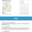 Blue Real-Time Pet GPS Tracker Locator - Magnetic Charging, Multi-Mode Positioning for Dogs & Cats