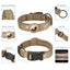 M Red Secure Nylon Dog Collar with Built-in Apple AirTag (not included) Holder Case - Pet Tracker Accessory