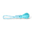 Blue Single Drop of Water Durable Cotton Rope Dog Toy Set (3-Pack) - Chew, Tug & Treat Dispensing Ball for Dental Health