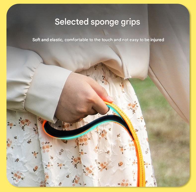 Pink Shock Absorbing Dog Leash with Reflective Stitching - 135cm for Small to Large Dogs