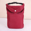2-pcs Red Portable Pet Food Storage Bag - Roll Top Treat Pouch for Travel & Walks