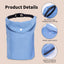 2-pcs Red Portable Pet Food Storage Bag - Roll Top Treat Pouch for Travel & Walks