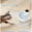 Black Wireless Automatic Pet Water Fountain - 2.2L Motion Sensor Dispenser