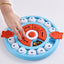 Blue Interactive Pet Puzzle Feeder Toy - Slow Eating & Mental Stimulation Game for Dogs & Cats