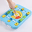 Blue Advanced Interactive Dog Puzzle Toy - Multi-Mechanism Treat Dispensing Slow Feeder for Mental Enrichment