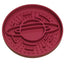 Red Silicone Planet Slow Feeder Dog Bowl - 2-in-1 Anti-Choke Lick Mat for Healthy Eating & Fun